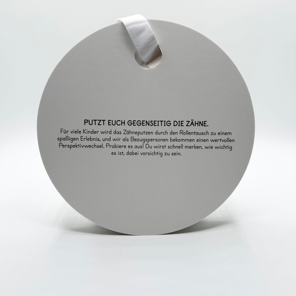 Zahnputzkarten mit Spaß, Spiel & Mitbestimmung!